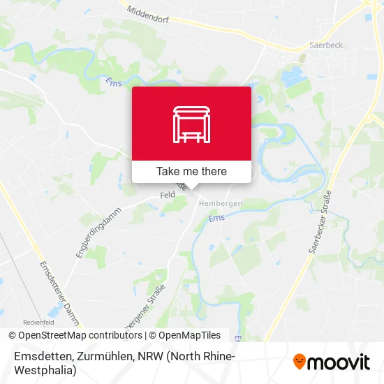 Карта Emsdetten, Zurmühlen