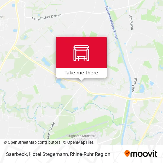 Карта Saerbeck, Hotel Stegemann