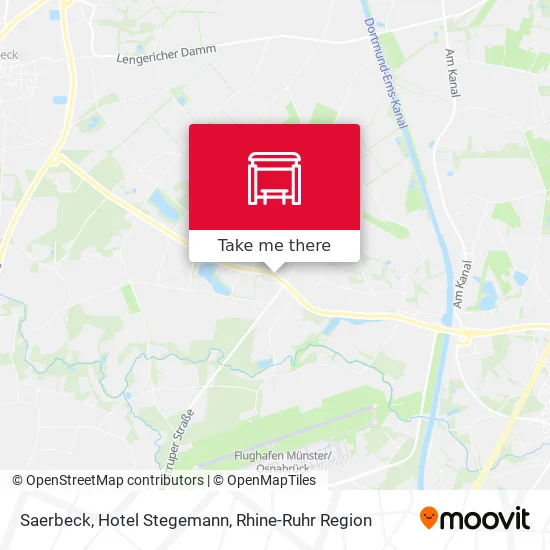 Карта Saerbeck, Hotel Stegemann