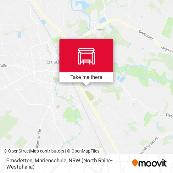 Карта Emsdetten, Marienschule