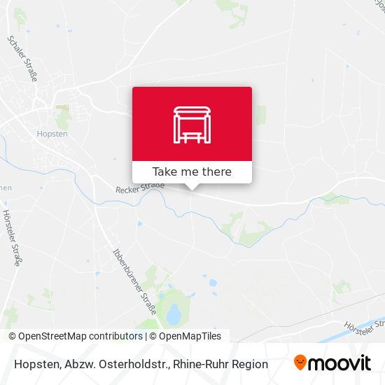 Hopsten, Abzw. Osterholdstr. map