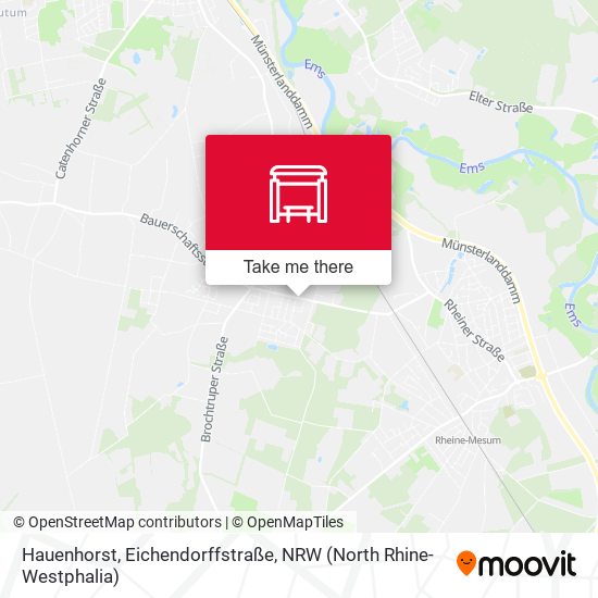 Hauenhorst, Eichendorffstraße map