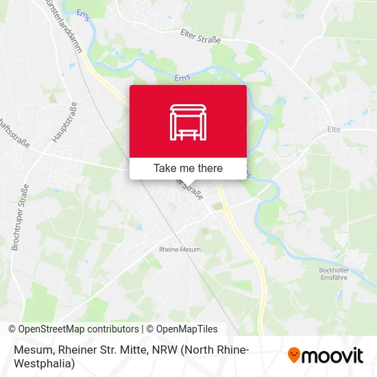 Карта Mesum, Rheiner Str. Mitte