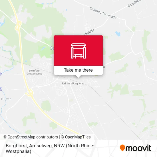 Borghorst, Amselweg map