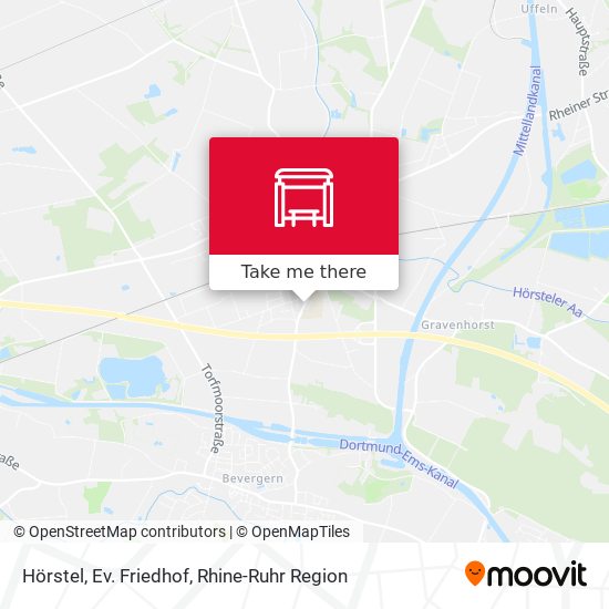 Hörstel, Ev. Friedhof map