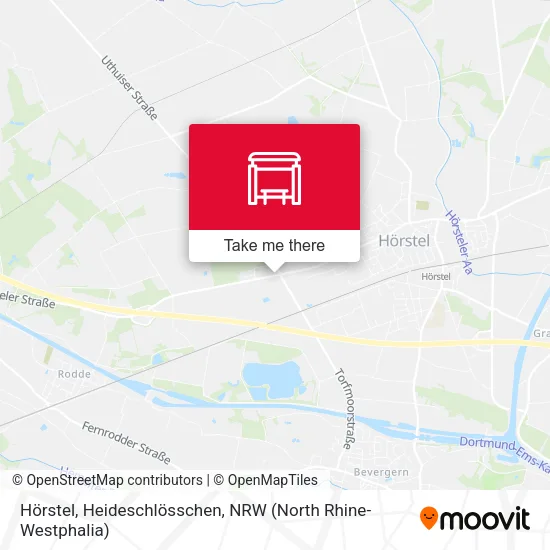 Карта Hörstel, Heideschlösschen