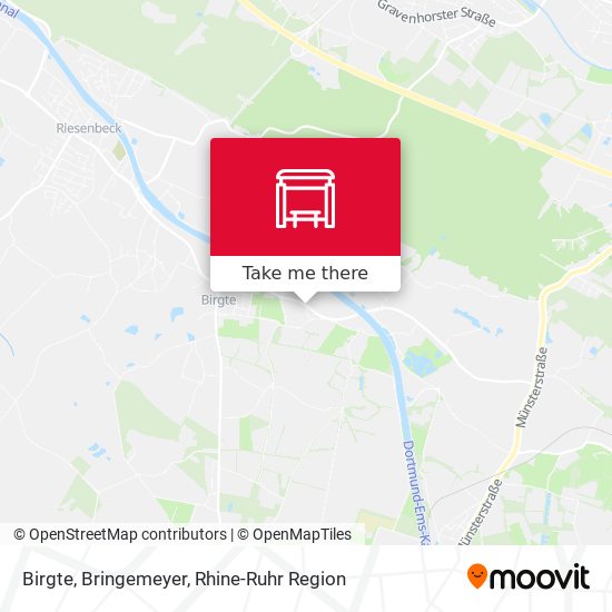 Карта Birgte, Bringemeyer