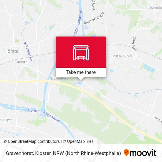 Gravenhorst, Kloster map