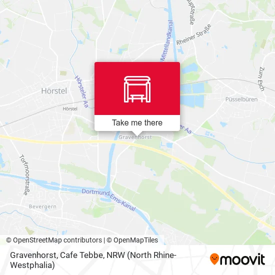 Карта Gravenhorst, Cafe Tebbe