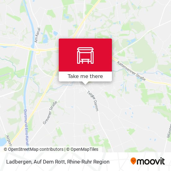 Ladbergen, Auf Dem Rott map