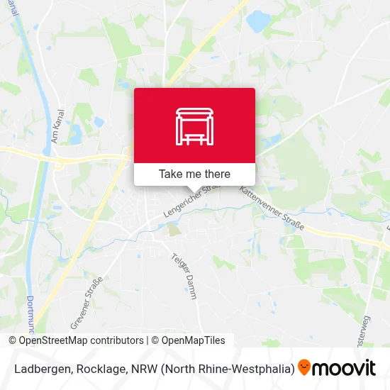 Ladbergen, Rocklage map