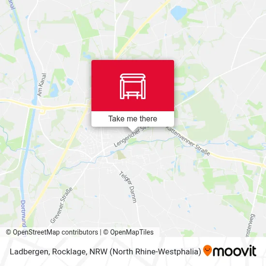 Ladbergen, Rocklage map