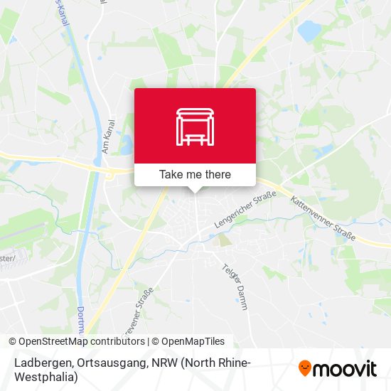 Ladbergen, Ortsausgang map