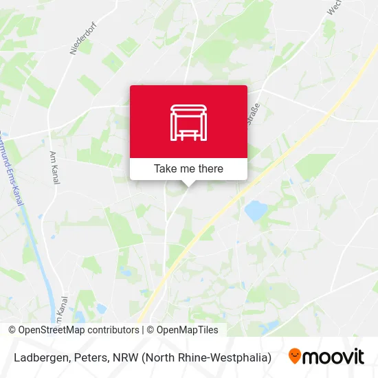 Ladbergen, Peters map