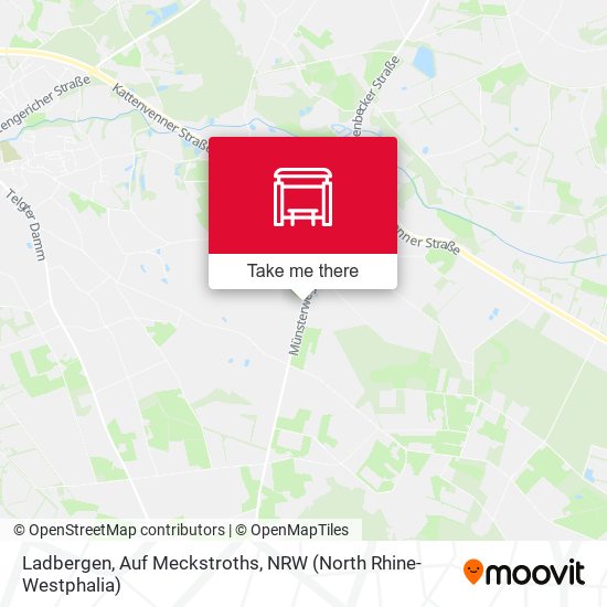 Ladbergen, Auf Meckstroths map