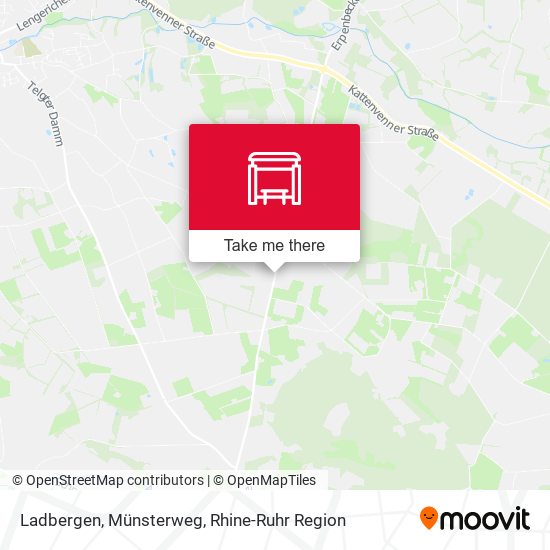Ladbergen, Münsterweg map