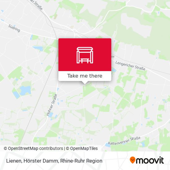 Lienen, Hörster Damm map
