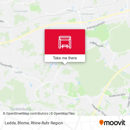 Карта Ledde, Blome