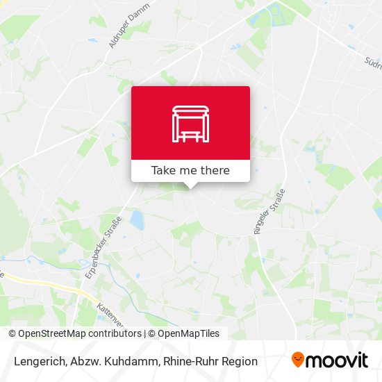 Lengerich, Abzw. Kuhdamm map