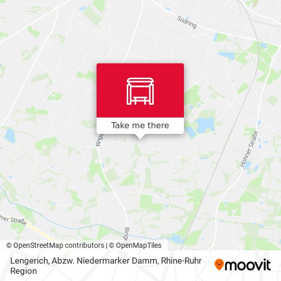 Lengerich, Abzw. Niedermarker Damm map