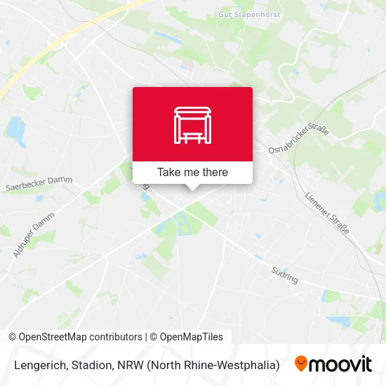 Карта Lengerich, Stadion