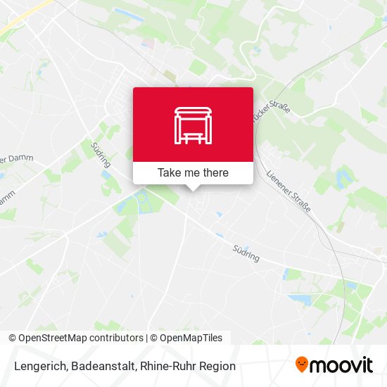 Карта Lengerich, Badeanstalt