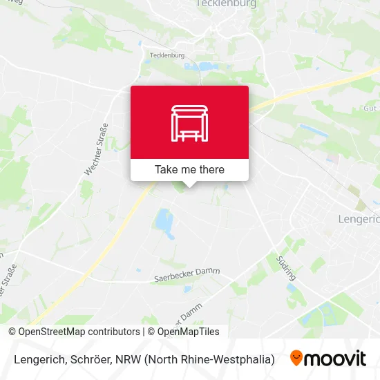 Lengerich, Schröer map
