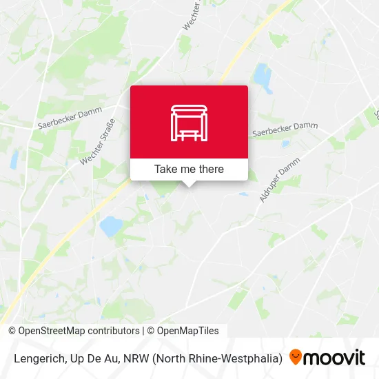 Lengerich, Up De Au map