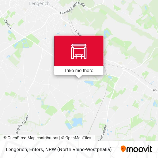 Lengerich, Enters map