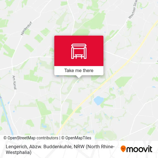 Lengerich, Abzw. Buddenkuhle map