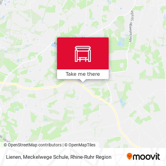 Lienen, Meckelwege Schule map
