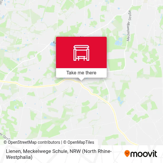 Lienen, Meckelwege Schule map
