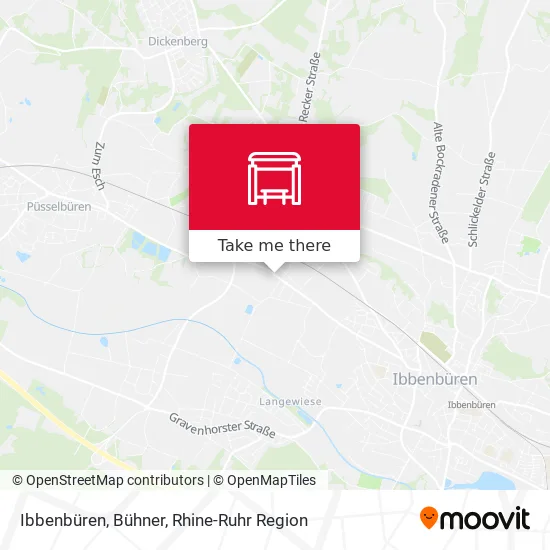 Карта Ibbenbüren, Bühner