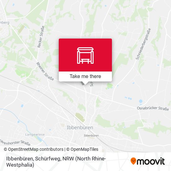 Ibbenbüren, Schürfweg map