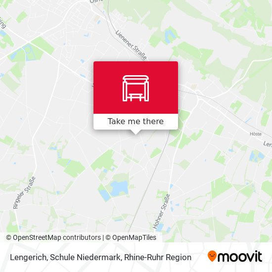 Lengerich, Schule Niedermark map