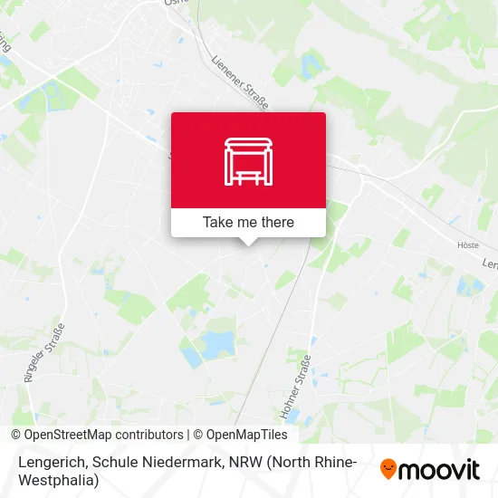 Lengerich, Schule Niedermark map