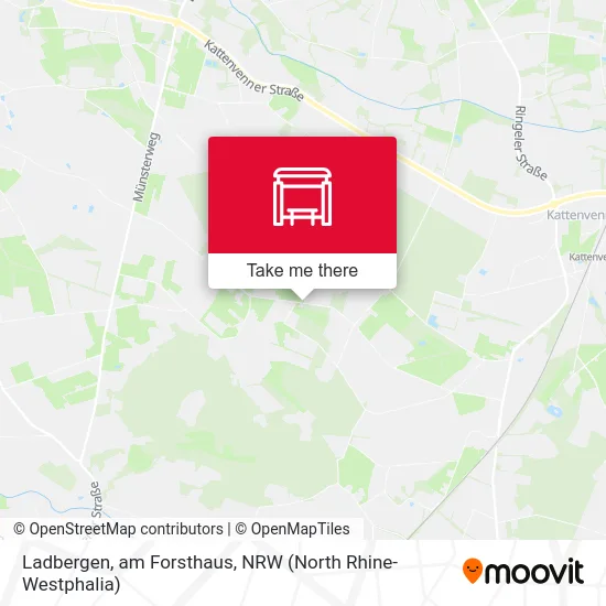 Ladbergen, am Forsthaus map
