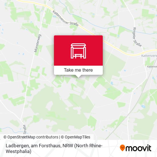 Ladbergen, am Forsthaus map