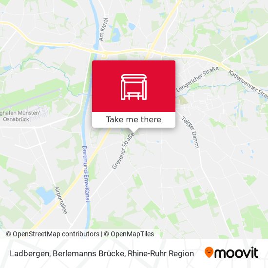 Ladbergen, Berlemanns Brücke map
