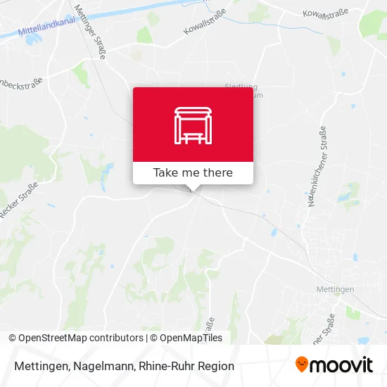 Карта Mettingen, Nagelmann