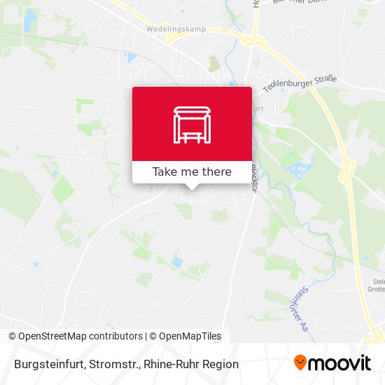 Burgsteinfurt, Stromstr. map