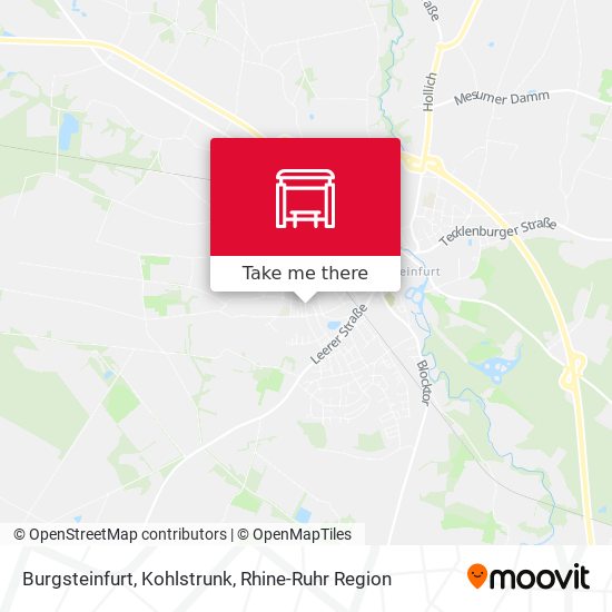 Burgsteinfurt, Kohlstrunk map