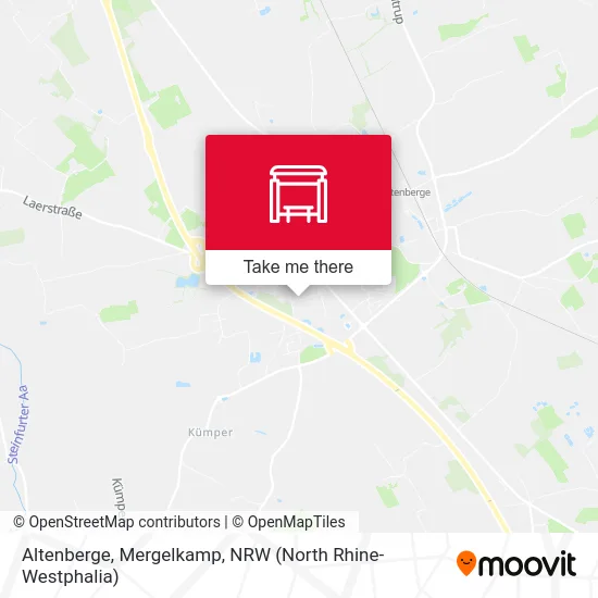 Altenberge, Mergelkamp map