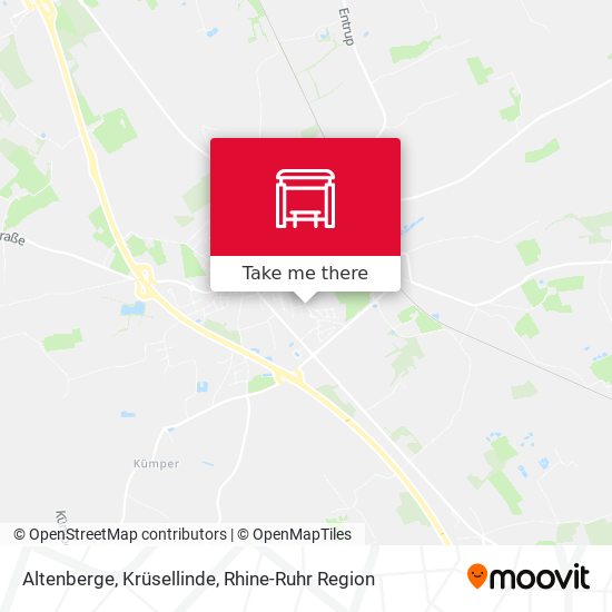 Altenberge, Krüsellinde map