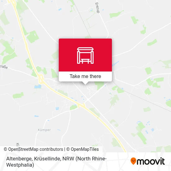 Altenberge, Krüsellinde map