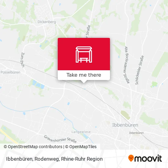 Карта Ibbenbüren, Rodenweg
