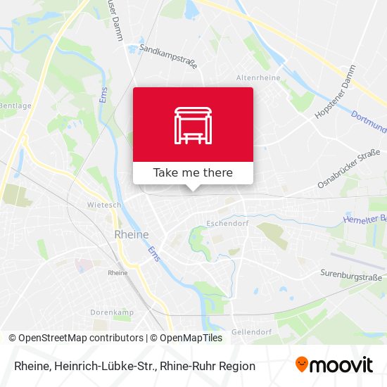 Rheine, Heinrich-Lübke-Str. map