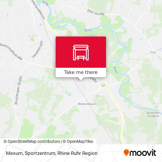 Карта Mesum, Sportzentrum