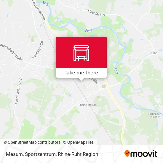Карта Mesum, Sportzentrum