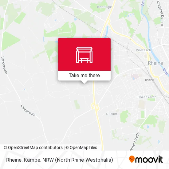 Карта Rheine, Kämpe